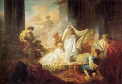 Corésus et Callirhoé (version d’Angers) - Fragonard