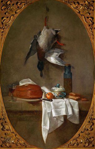 Dead duck hanged - Chardin