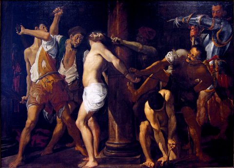 La Flagellation du Christ - Ludovic Carrache
