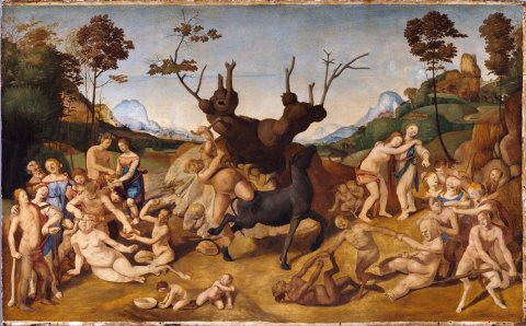 Les Mésaventures de Silène - Piero di Cosimo