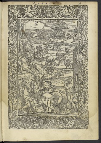 Édition Valgrisi, 1556 (la 1ère édition), 1562 (l’édition reproduite ici), gravure du chant IV.