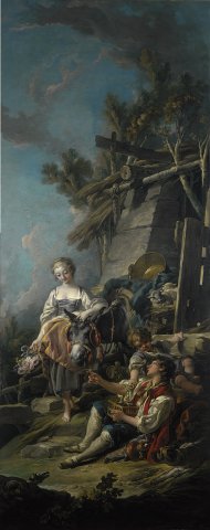 L’offrande à la villageoise - Boucher