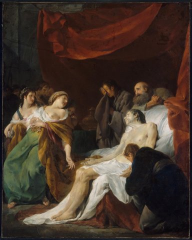 Noël Hallé, La Mort de Sénèque, 1750
