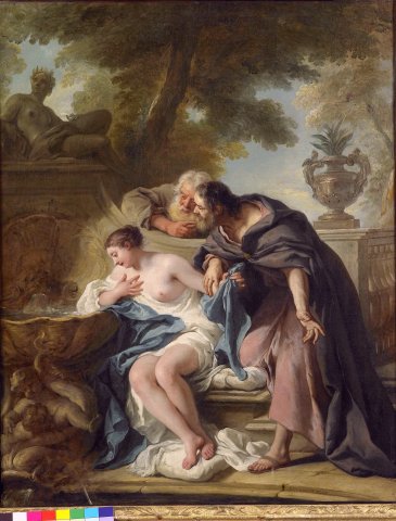 Suzanne et les vieillards (version de Rouen) - Jean-François de Troy