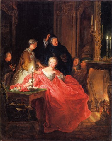 Le retour du bal - Jean-François de Troy
