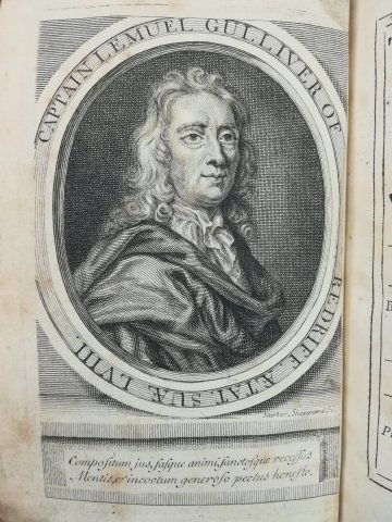 Portrait de Gulliver (Gulliver’s Travels, 1726) - Sturt & Sheppard