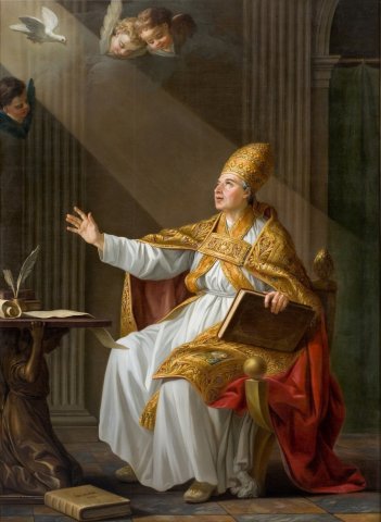Saint Grégoire pape - Vien