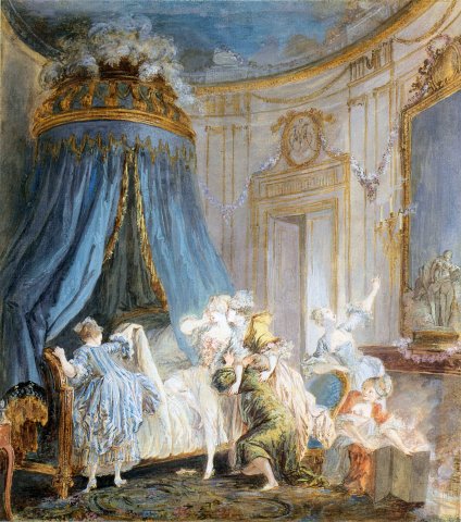 Le coucher de la mariée - Baudouin