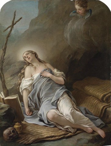 La Madeleine dans le désert - Carle Vanloo