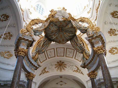 Giovanni Niccolo Servandoni, Baldaquin de l’église Saint-Bruno de Lyon, 1736