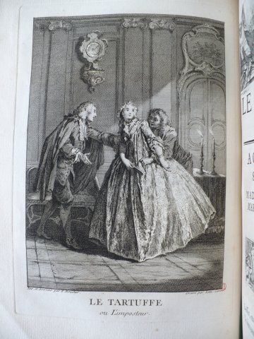 Le Tartuffe, ou l’Imposteur (Molière, IV, 1734) - Boucher