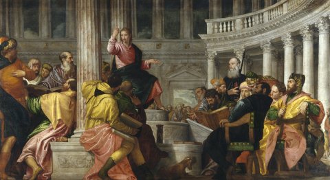 Veronese, Jesus among the doctors, 1566-7, oil on canvas, Madrid, Museo del Prado
