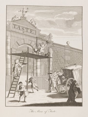 The man of Taste - Hogarth