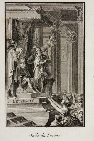 Audience quotidienne du Roi (L’an 2440, éd. 1786)