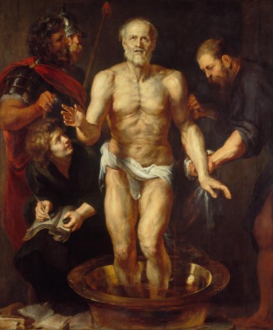 La mort de Sénèque (version de Munich) - Rubens
