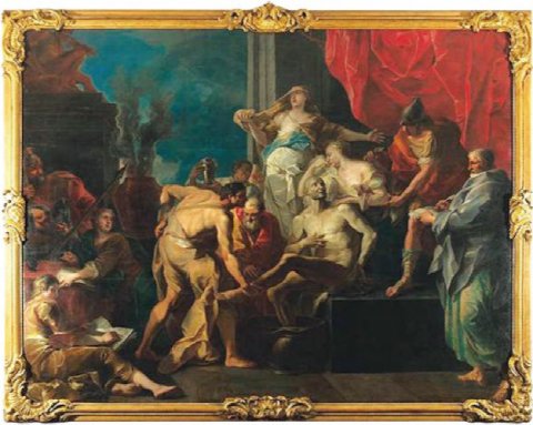 La mort de Sénèque - Pompeo Batoni