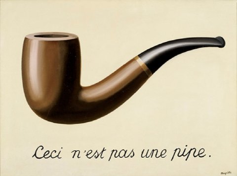 La Trahison des images (Ceci n’est pas une pipe) - René Magritte, 1929