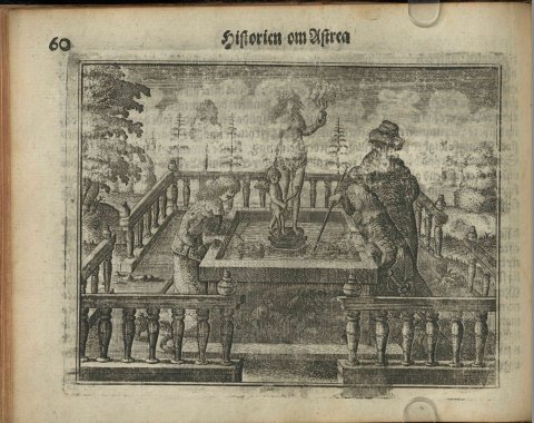Clidaman & Guynemants à la fontaine de Vérité d’Amour (Dend hyrdinde Astrea)