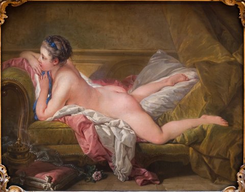 Marie-Louise O’Murphy (?) (version de Munich) - Boucher