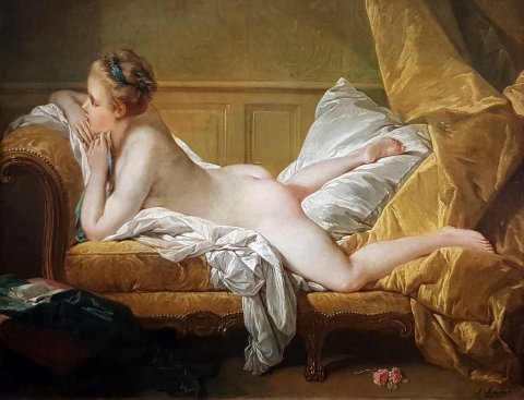 Marie-Louise O’Murphy (?) (version de Cologne) - Boucher