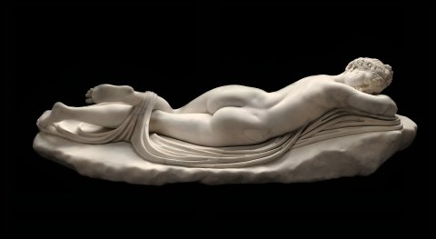 Hermaphrodite endormi - d’après Polyclès l’Ancien ?