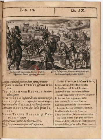 Promesses d'Ascagne à Nisus et à Euryale (Compendium operum Virgilianorum)