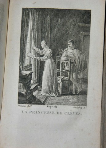 Le billet de Mme d'Amboise (La Princesse de Clèves, Desenne, 1818)