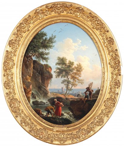 La source abondante (Promenade Vernet, 1er site, version dite de Nantes) - Vernet