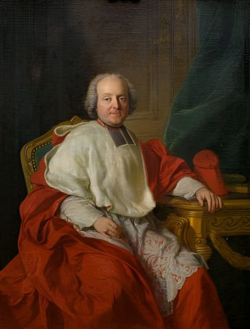 Portrait du Cardinal de Choiseul - Louis-Michel Vanloo