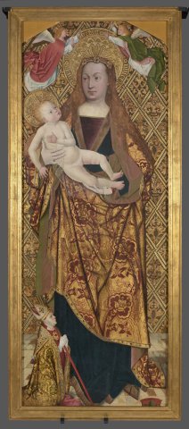Vierge à l'enfant et son donateur l'évêque Jan Lubrański - Stanisław Skóra ?