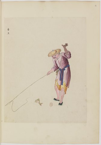 La pêche à la ligne (Costumes chinois…)
