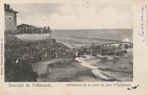Souvenir de Trébizonde. Immersion de la croix au jour d'Épiphanie - Théodore Stylianides