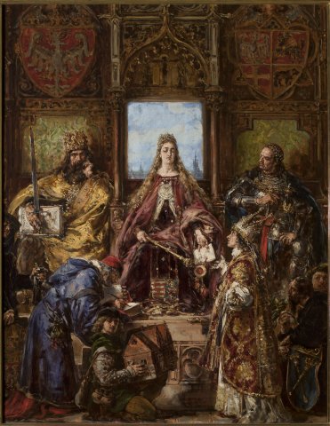 Fondation de l'Académie de Cracovie - Jan Matejko