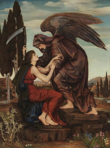 L'ange de la Mort / The Angel of Death I - Evelyn De Morgan