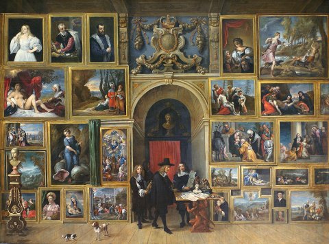 Galerie de l'archiduc Léopold Guillaume d'Autriche - Teniers le Jeune