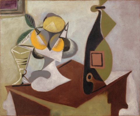 Nature morte au citron et aux oranges - Picasso